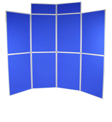 8 Panel Modular Display Panel System